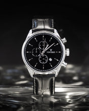 Load image into Gallery viewer, The Chrono S - Black/Silver