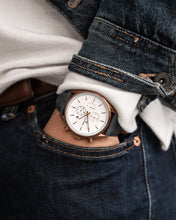 Load image into Gallery viewer, The Chrono S - Copper/Slate Blue