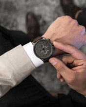 Load image into Gallery viewer, The Chrono S - Gunmetal/Walnut