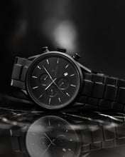 Load image into Gallery viewer, The Chrono S - Matte Black Steel