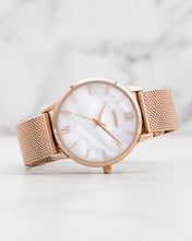 Load image into Gallery viewer, Eros Mesh Petite - Rose + White Pearl