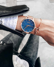 Load image into Gallery viewer, The Eros Mesh - Rose + Blue Pearl
